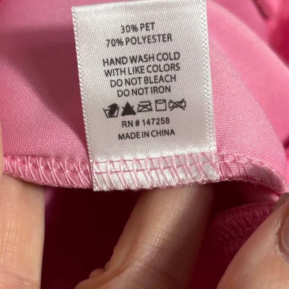 NWT Simply Southern Pink Pickleball Sequin Crewneck Sweatshirt Size XXL - Picture 5 of 5